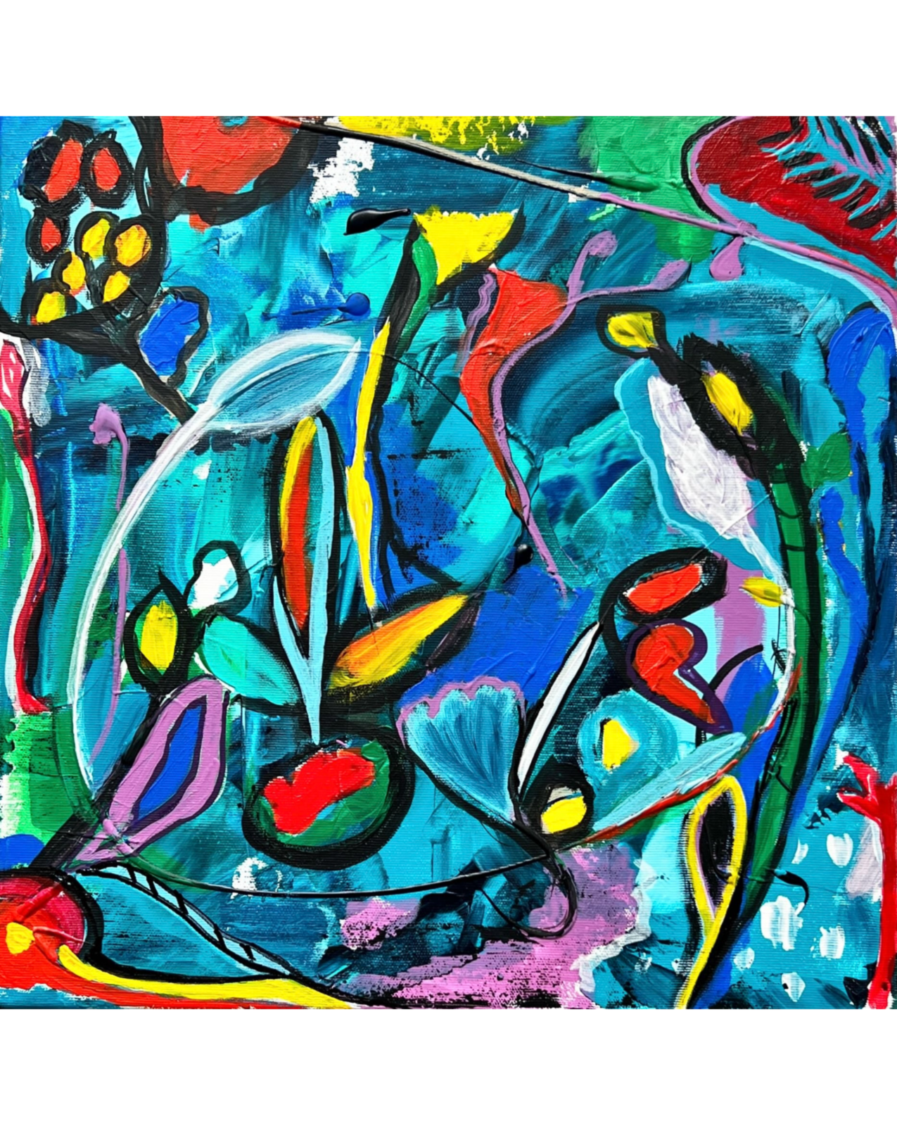 obraz abstrakcyjny wzór nr 133